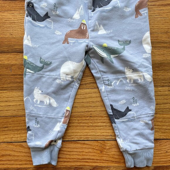 Little Sleepies Play Arctic Animals Joggers Size 18-24 Month - Picture 3 of 5